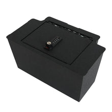 Load image into Gallery viewer, 2022-2024 Chevy Silverado 1500 2500HD 3500HD and GMC Sierra 1500 2500 3500 console 4-digit combo lock with key gun safe 1