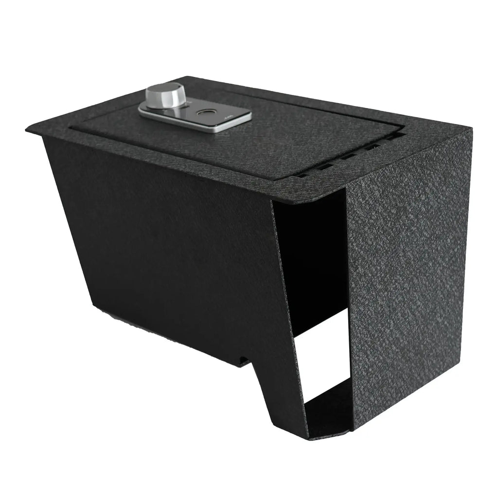 Locking Center Console Safe For Toyota Tundra 2007-2013 & Sequoia 2008-2013 - Black