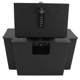 Pro Chevy Silverado 1500 and GMC Sierra 1500/2500/3500 Center Console Safe (4-Digit Combo Lock with Key) : 2023-2026