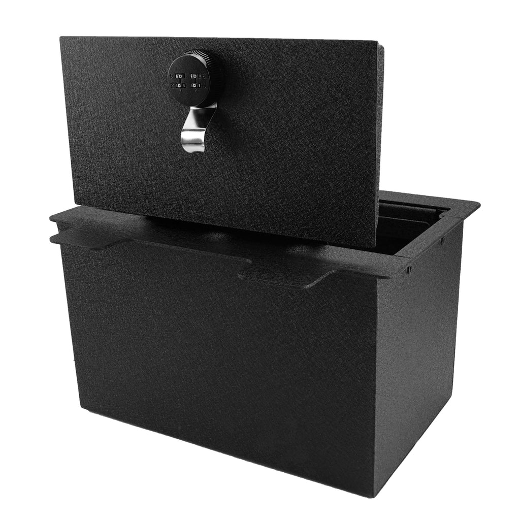 Pro Chevy Silverado 1500/ 2500/3500 and GMC Sierra 1500/2500/3500 Center Console Safe (4-Digit Combo Lock) : 2019-2022