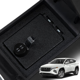 Hyundai Tucson Not Limted Center Console Safe (4-Digit Combo Lock) : 2022-2024