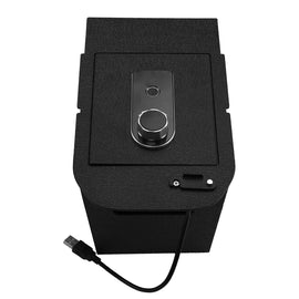 Pro Toyota RAV4 Center Console Safe (Fingerprint Lock with Key) : 2019-2025