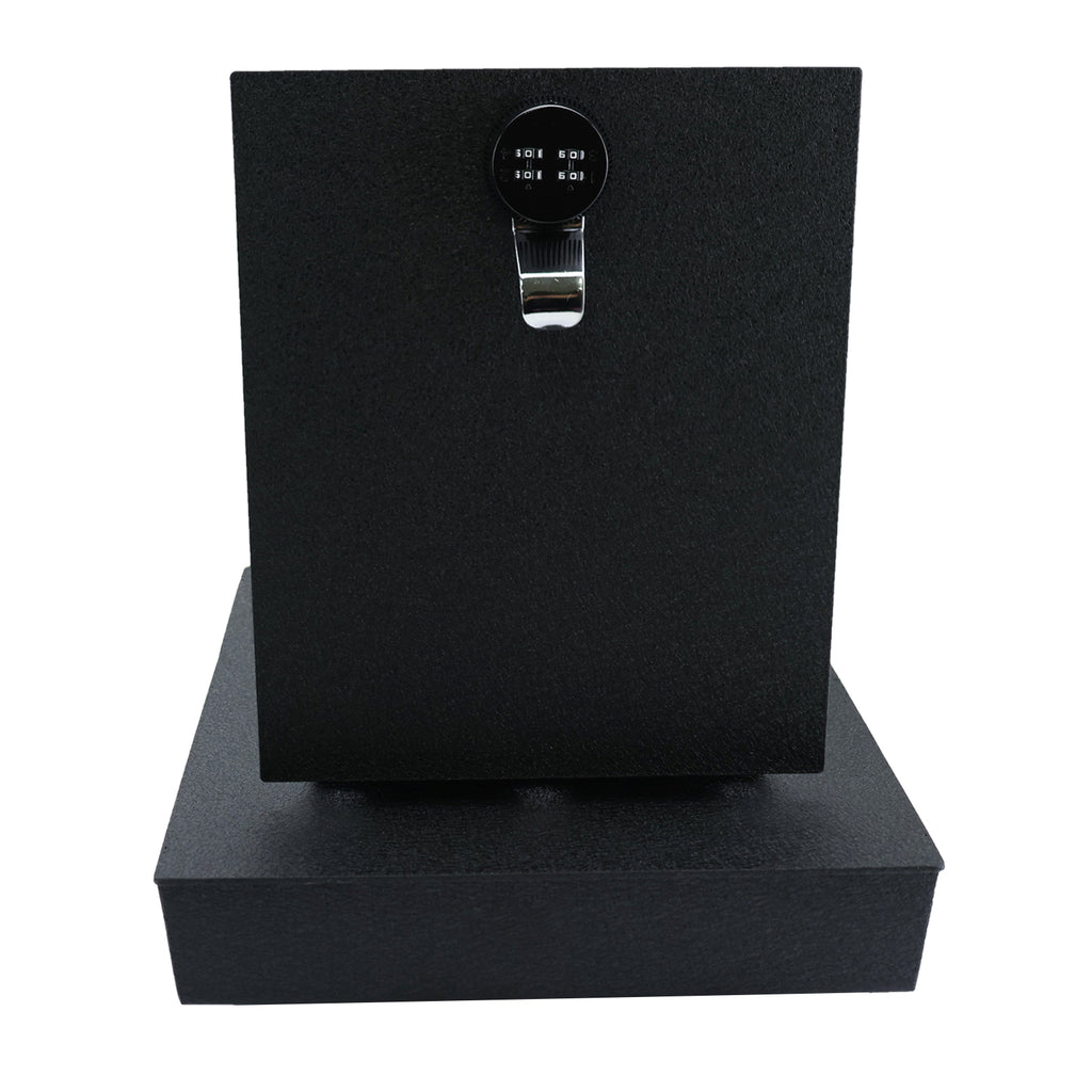 Pro Chevy Silverado 1500/2500/3500 and GMC Sierra 1500/2500/3500 Under Bench Seat Safe (4-Digit Combo Lock) : 2014-2019