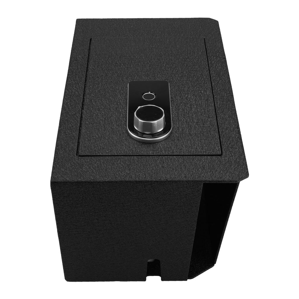 Pro Toyota Tundra and Toyota Sequoia Center Console Safe (Fingerprint Lock with Key) : 2022-2026