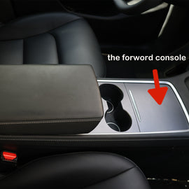 2021-2024 Tesla Model Y and 2021-2023 Model 3 Center Console Safe (Fingerprint Lock with Key)