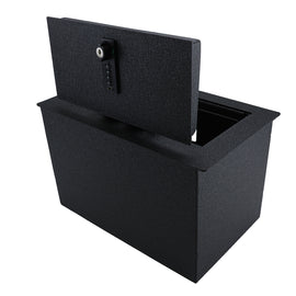 Pro Chevy Suburban Chevy Tahoe/Silverado and GMC Yukon/Yukon XL/Sierra 1500/2500/3500 Center Console Safe (4-Digit Combo Lock with Key) : 2014-2020