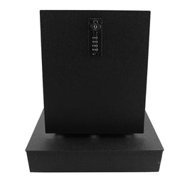 Pro Chevy Silverado 1500/2500/3500 and GMC Sierra 1500/2500/3500 Under Bench Seat Safe (4-Digit Combo Lock with Key) : 2014-2019