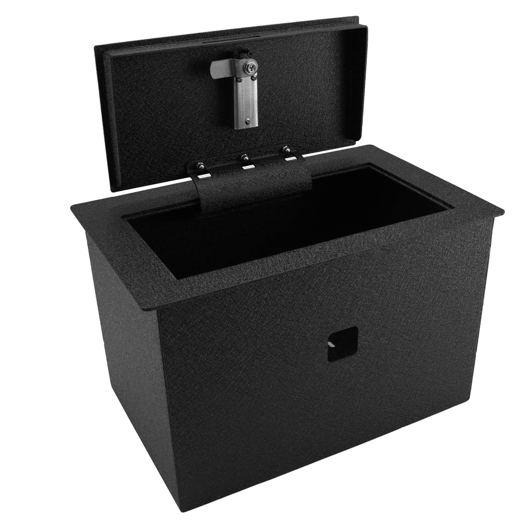 Pro Chevy Suburban Chevy Tahoe/Silverado and GMC Yukon/Yukon XL/Sierra 1500/2500/3500 Center Console Safe (4-Digit Combo Lock with Key) : 2014-2020