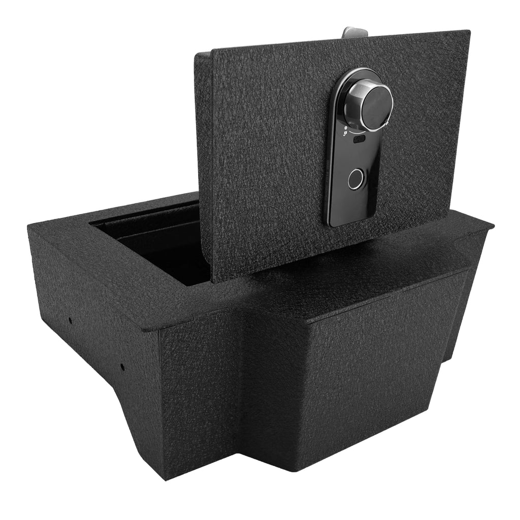 Pro Dodge Ram 1500/2500/3500 Center Console Safe (Fingerprint Lock with Key) : 2019-2025