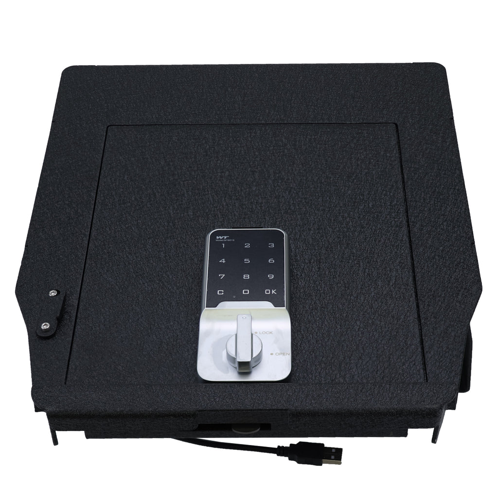 Pro Ford F-150/F-150 Lightning Center Console Safe  (Electronic Number Lock) : 2021-2024