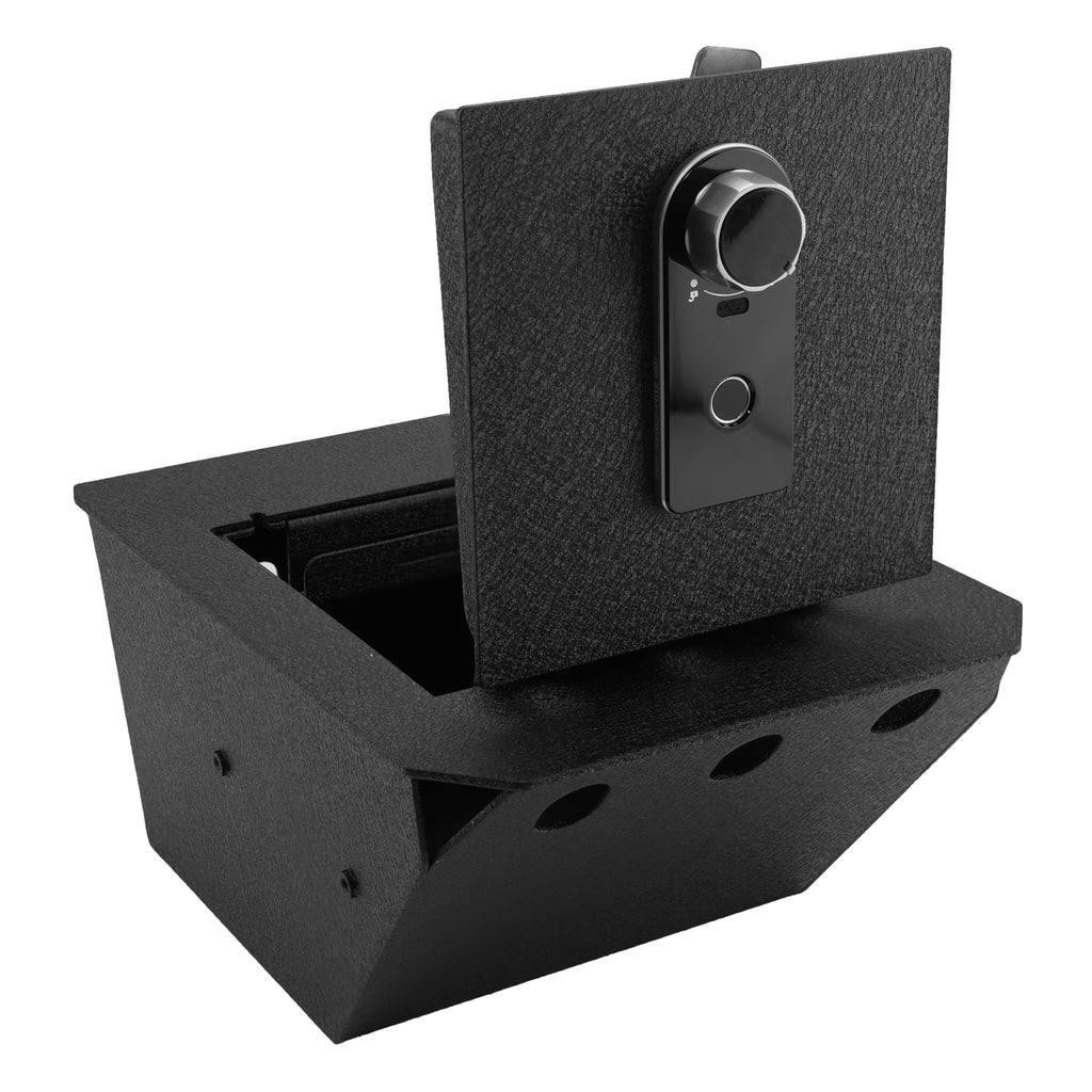 Pro Tesla Cybertruck Center Console Safe (Fingerprint Lock with Key) : 2024-2025