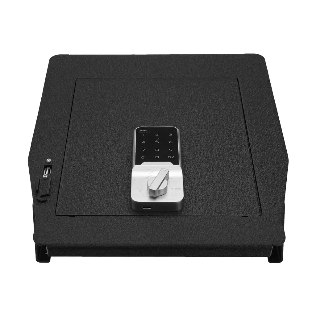 Pro Ford F150 and Ford F-250/350/450 Super Duty and Ford Expedition Center Console Safe (Electronic Number Lock) : 2015-2024