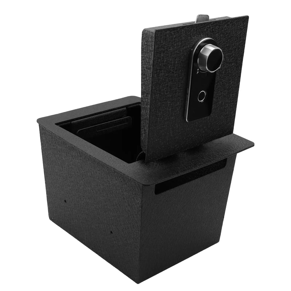 Pro Toyota Highlander Center Console Safe (Fingerprint Lock with Key) : 2008-2013