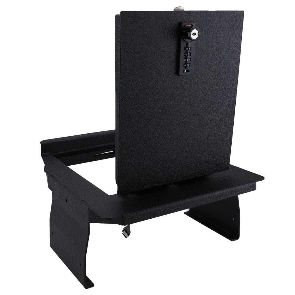 Pro Ford F-150/ F-150 Lightning Center Console Safe (4-Digit Combo Lock with Key) : 2021-2024