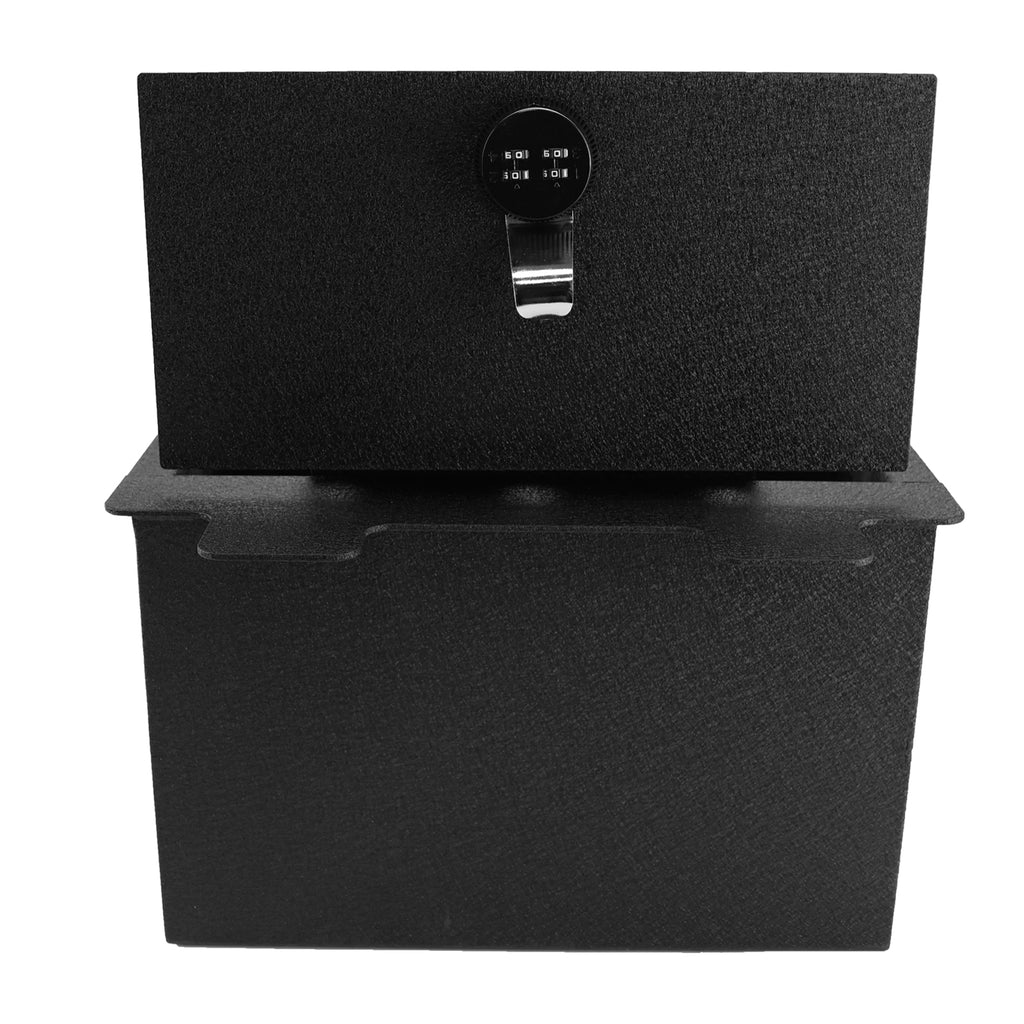 Pro Chevy Silverado 1500/ 2500/3500 and GMC Sierra 1500/2500/3500 Center Console Safe (4-Digit Combo Lock) : 2019-2022