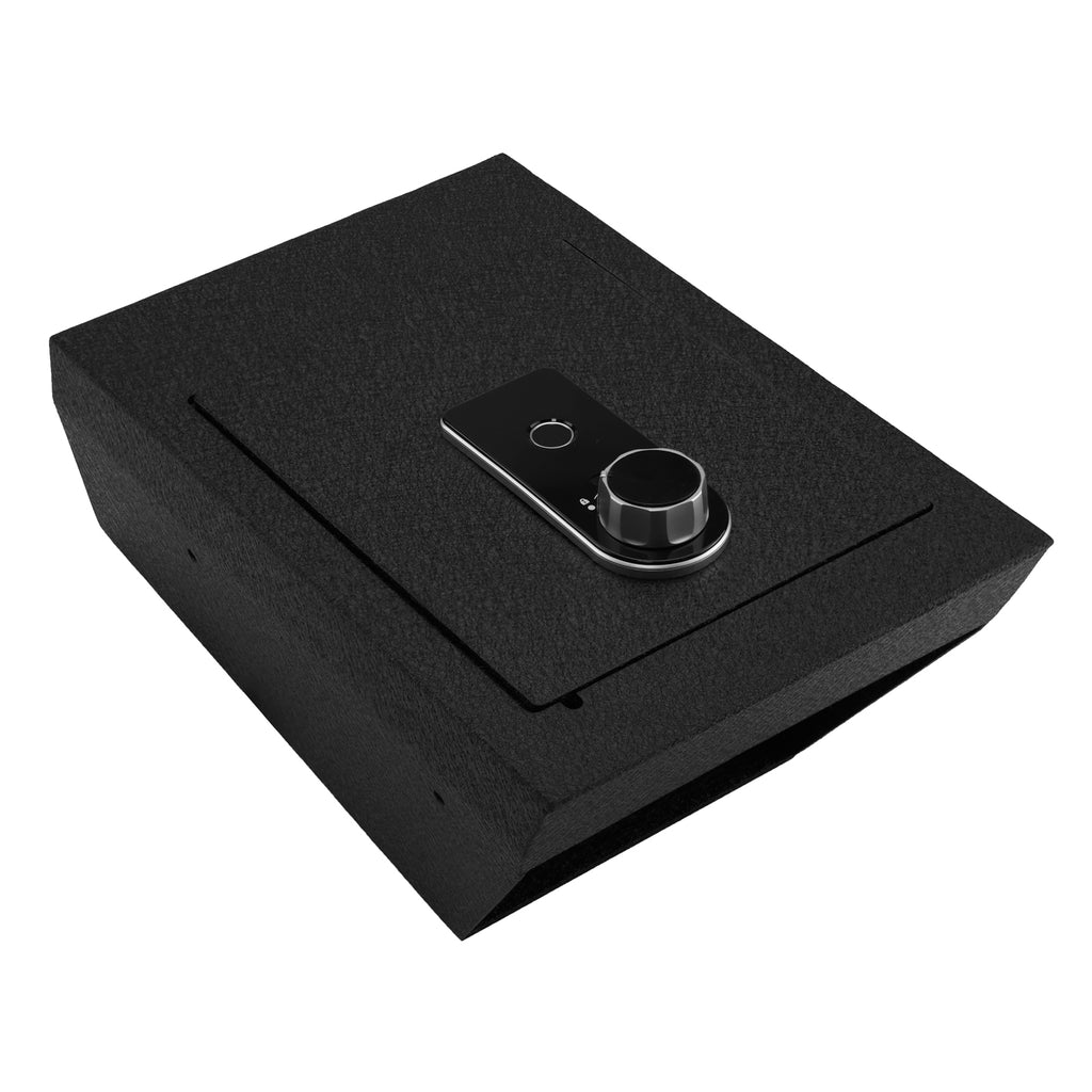 Pro Tesla Model S and Model X Center Console Safe (Fingerprint Lock with Key) : 2021-2025