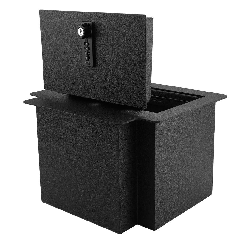 Pro Chevy Suburban/Tahoe and GMC Yukon Denali and GMC Yukon/Yukon XL Console Safe (4-Digit Combo Lock with Key) : 2021-2025