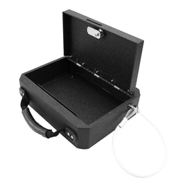WASAI Under Seat Gun Safe - Rugged 12-Gauge Keyless Vehicle Vault
