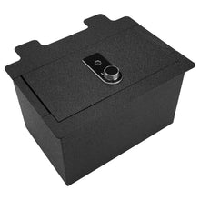 Load image into Gallery viewer, Pro Chevy Silverado 1500/2500/3500 and GMC Sierra 1500/2500/3500 Center Console Safe (Fingerprint Lock with Key) : 2019-2022