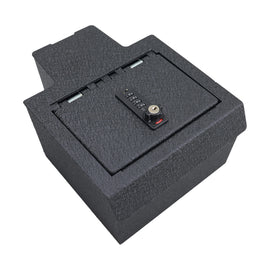 Chevrolet Silverado EV/ GMC Sierra EV Center Console Safe (4-Digit Combo Lock with Key) : 2024-2025