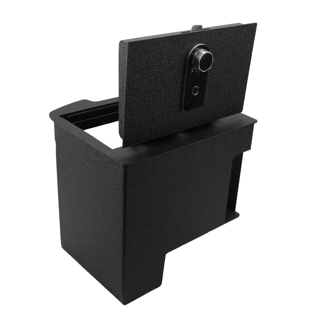 Pro Chevrolet Silverado 1500 Center Console Safe (Fingerprint Lock with Key) : 2007-2013