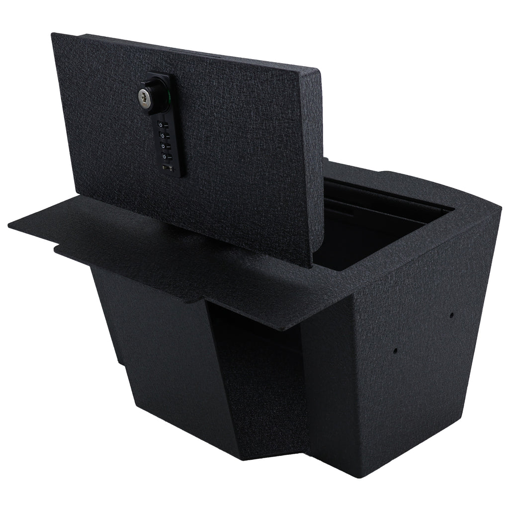 Pro Dodge Ram 1500/2500/3500 and Ram 1500 Classic Center Console Safe (4-Digit Combo Lock with Key) : 2009-2019