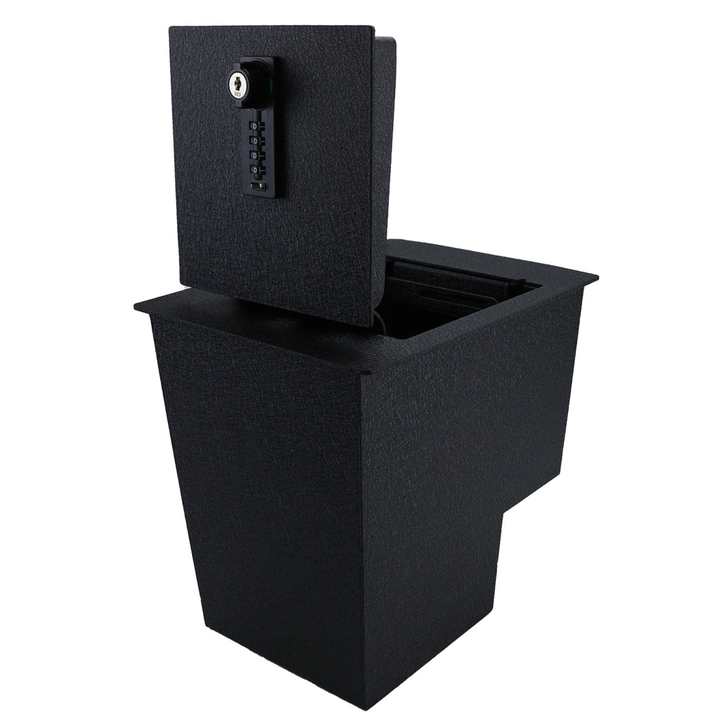 Pro Toyota 4Runner Center Console Safe (4-Digit Combo Lock with Key) : 2010-2024