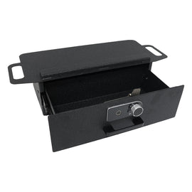 Tesla Cybertruck Underseat Console Safe (Fingerprint Lock with Key) : 2024+