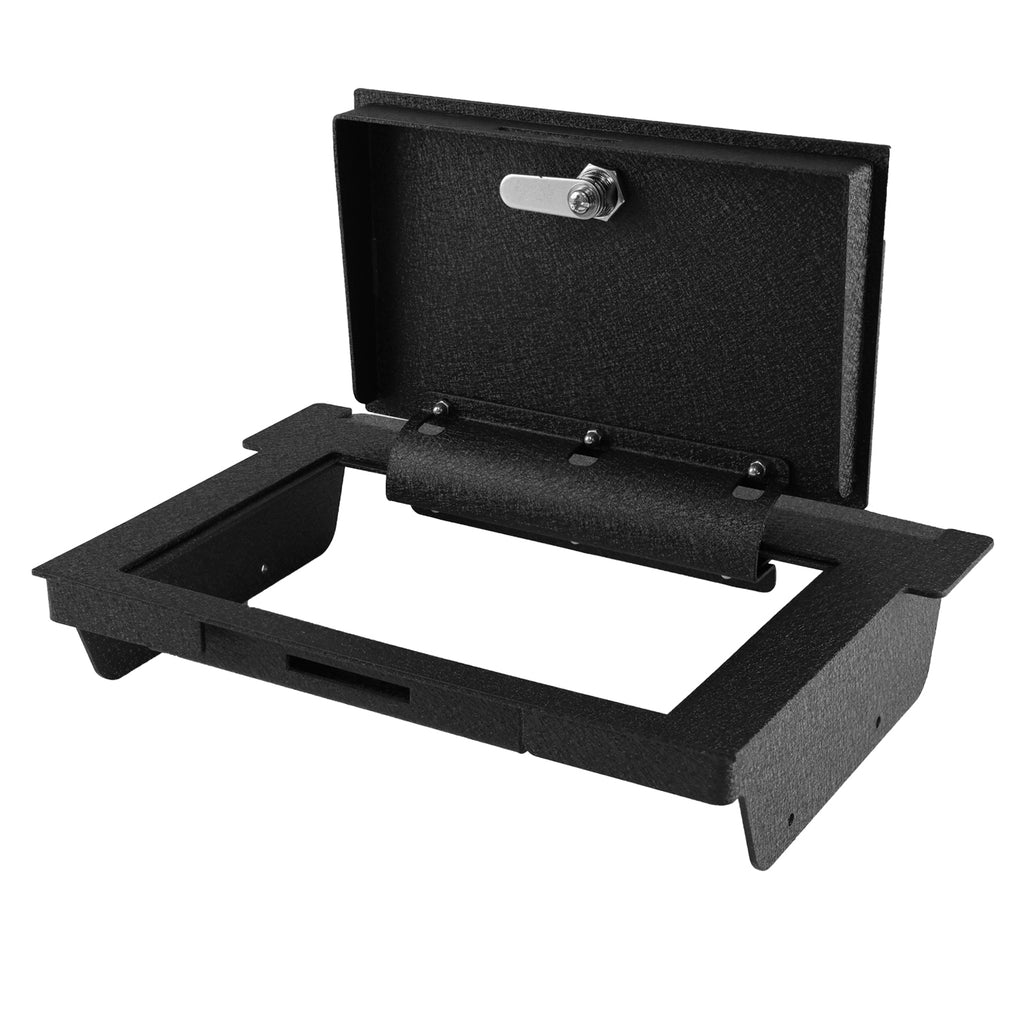 Pro Center Console Safe Gun Safe for 2021-2024 RAM TRX, 2022-2025 RAM Rebel, 2025 Ram RHO, 4-Digit Combo Lock