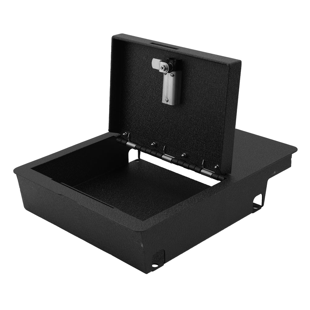 Dodge Ram 1500/2500/3500 Underseat Console Safe (4-Digit Combo Lock with Key) : 2006-2019