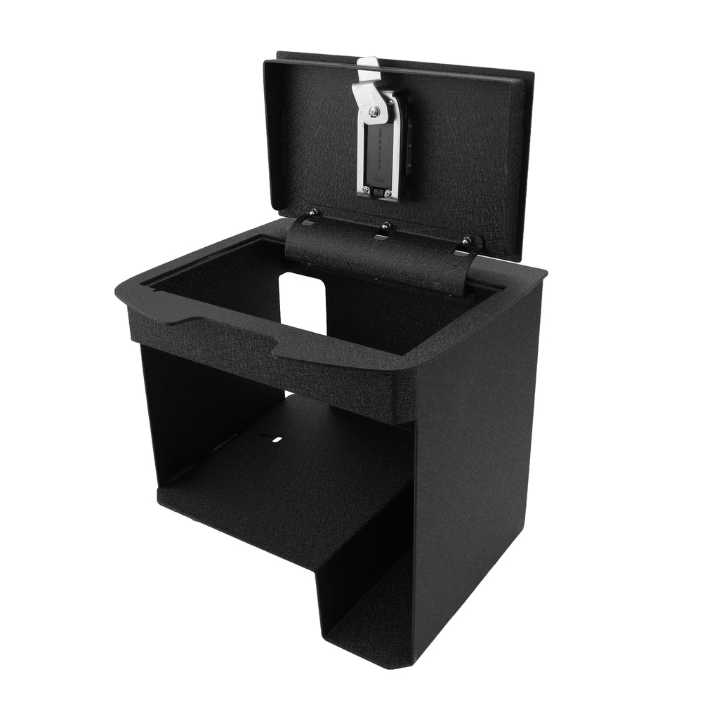 Pro Chevrolet Silverado 1500 Center Console Safe (Fingerprint Lock with Key) : 2007-2013
