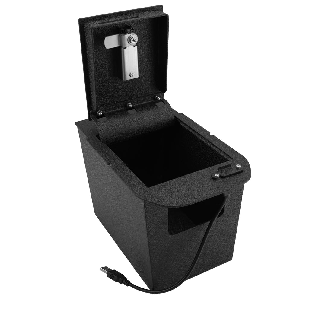 Pro Toyota RAV4 Center Console Safe (4-Digit Combo Lock with Key) : 2019-2025