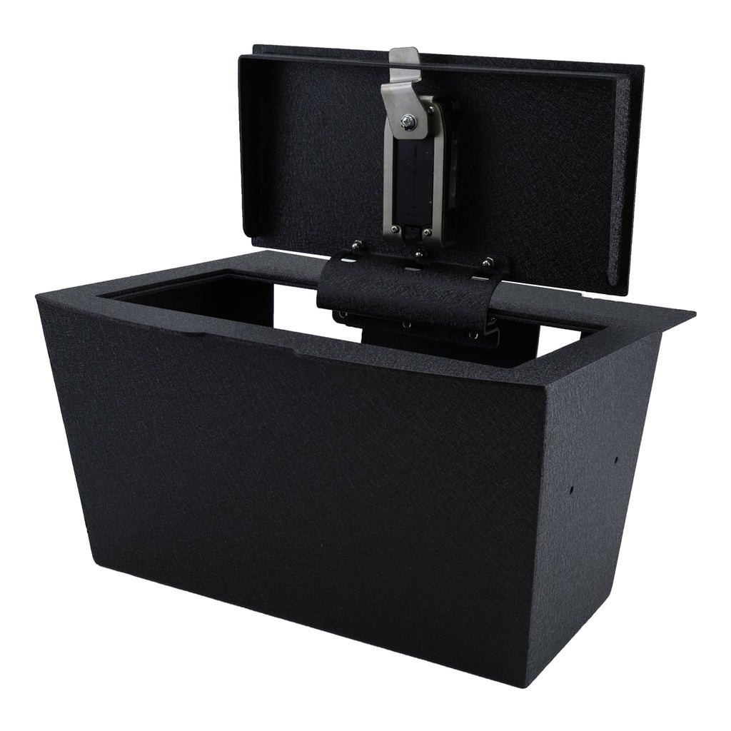 Pro Dodge Ram 1500/2500/3500 and Ram 1500 Classic Center Console Safe (Fingerprint Lock with Key) : 2009-2019