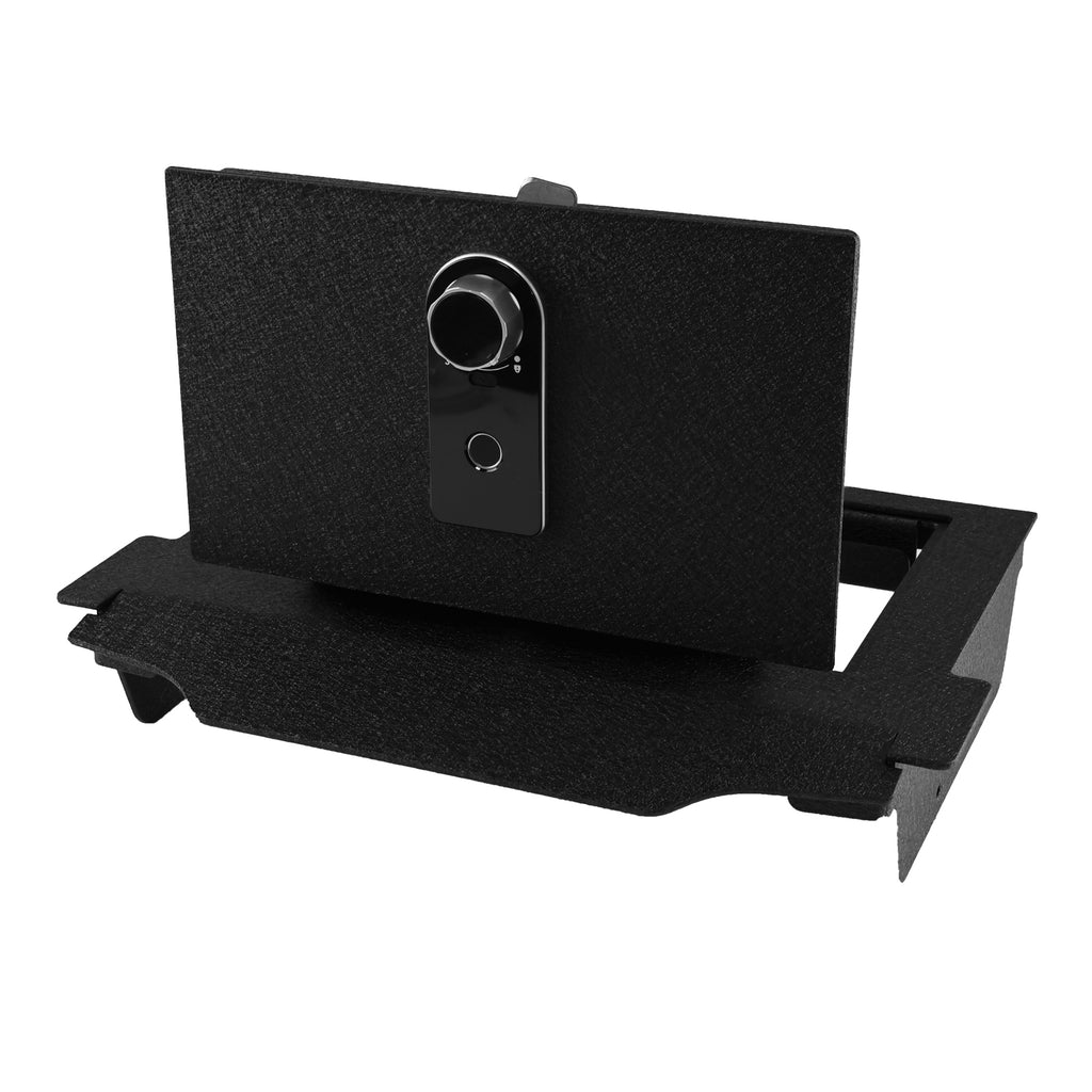 Pro Center Console Safe Gun Safe for 2021-2024 RAM TRX, 2022-2025 RAM Rebel, 2025 Dodge Ram RHO ,Fingerprint Lock with Key