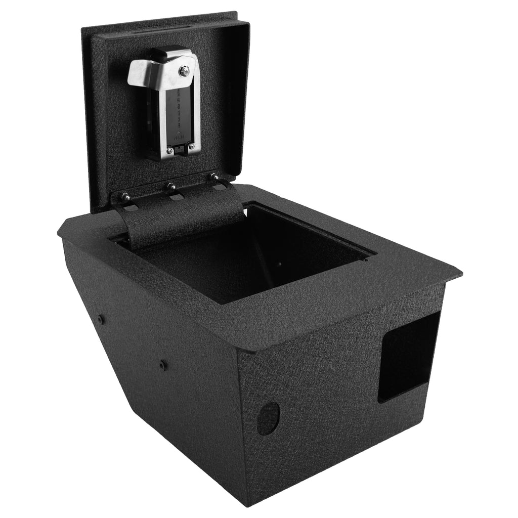 Pro Tesla Cybertruck Center Console Safe (Fingerprint Lock with Key) : 2024-2025