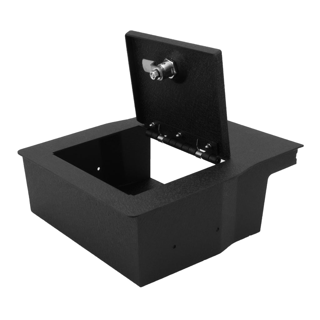 Ford F150 40/20/40 Bench Seat Fold Down Armrest Console Safe (triple lock) : 2015-2020