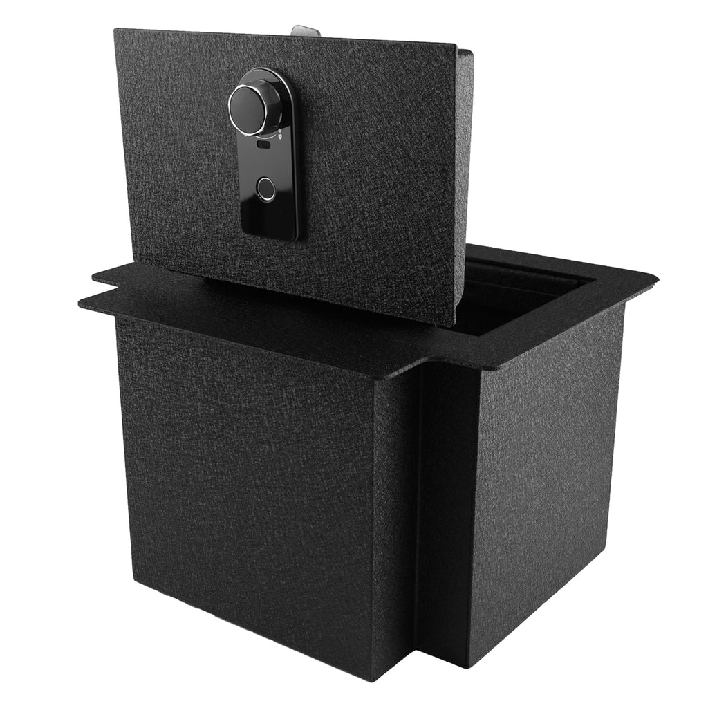 Pro Chevy Suburban/Tahoe and GMC Yukon Denali and GMC Yukon/Yukon XL Console Safe (Fingerprint Lock with Key) : 2021-2025