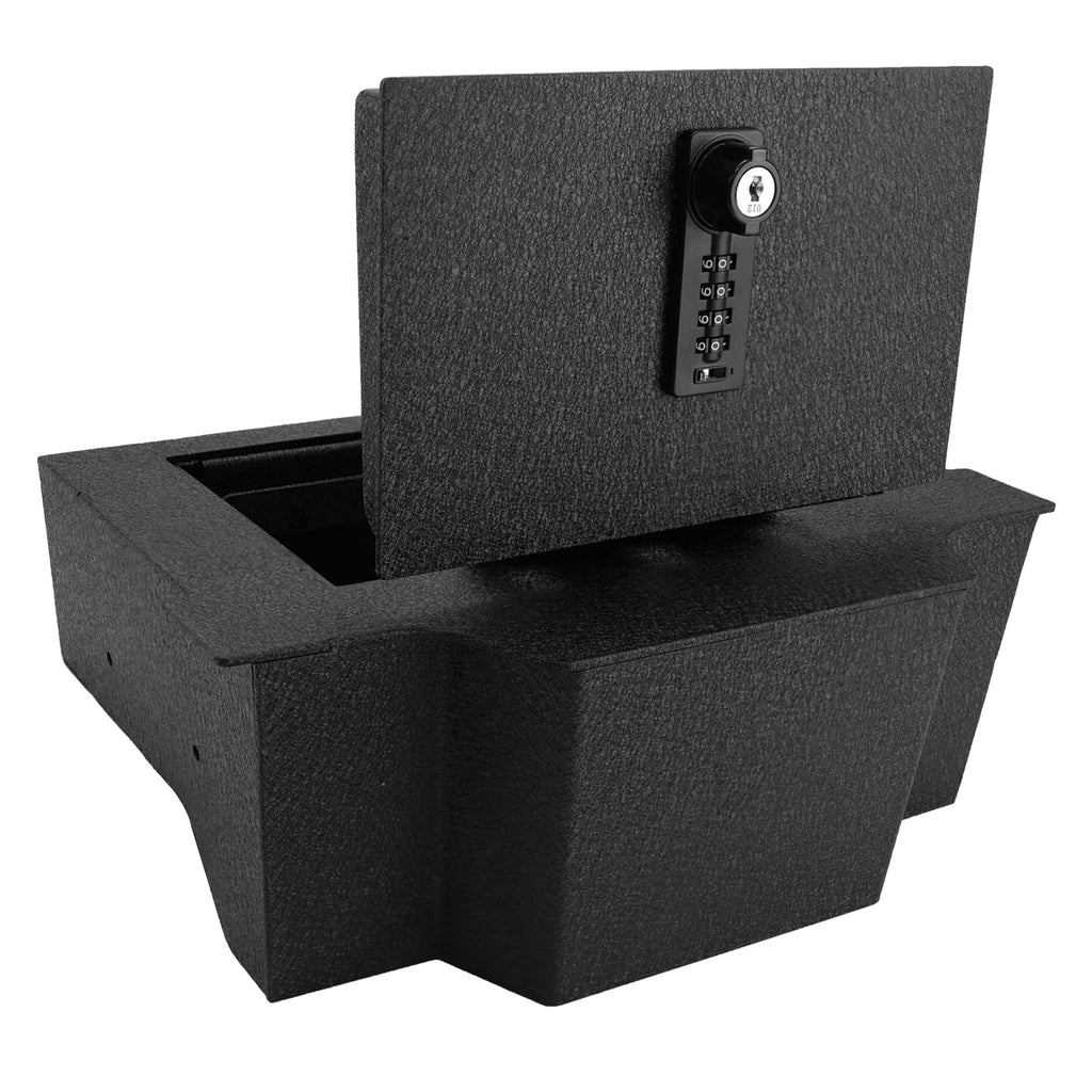 Pro Dodge Ram 1500/2500/3500 Center Console Safe (4-Digit Combo Lock with Key) : 2019-2025