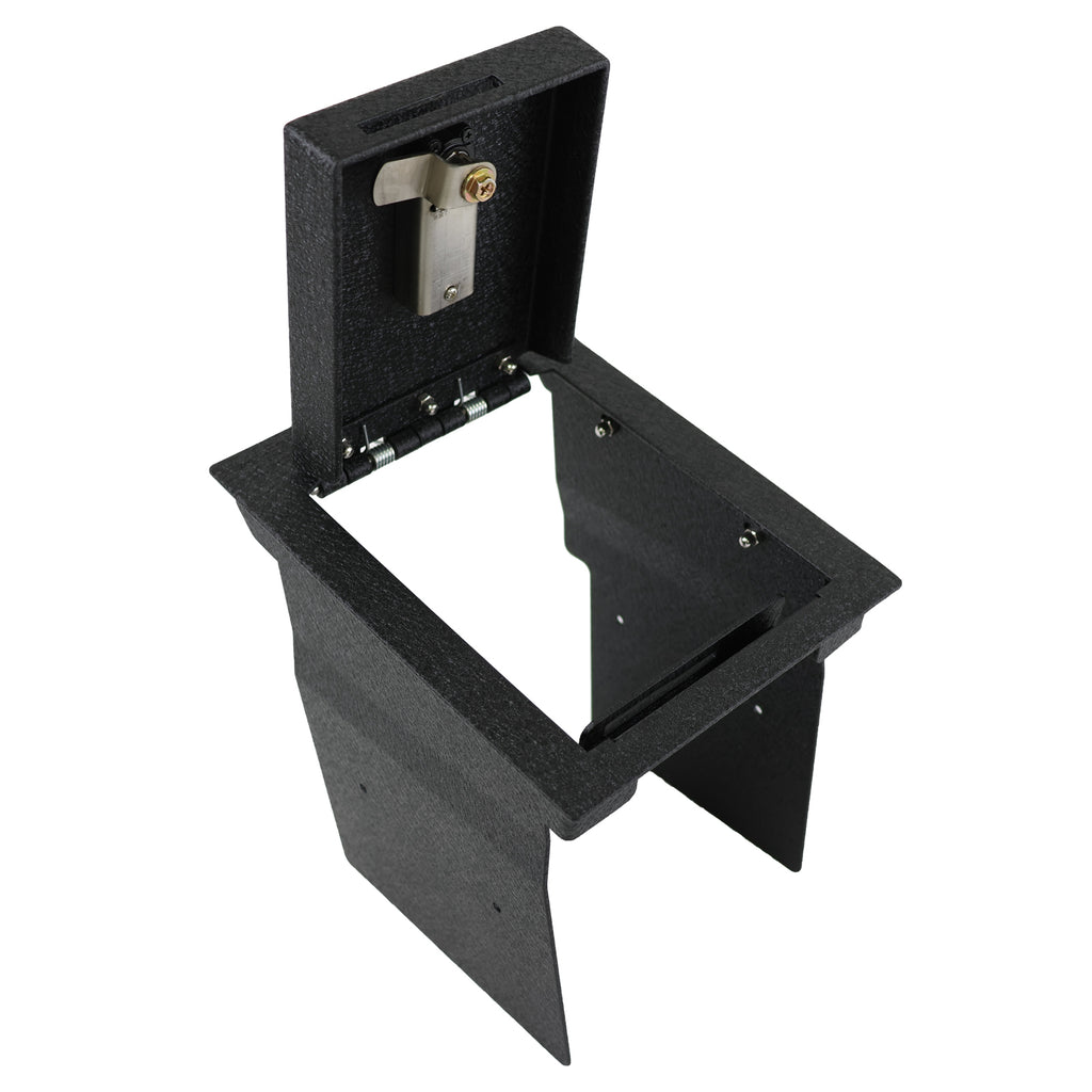 Ford Explorer Center Console Safe (4-Digit Combo Lock with Key) : 2013-2019