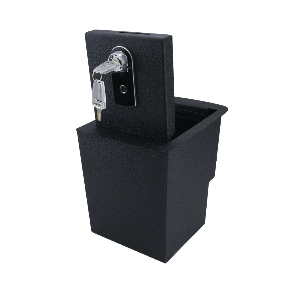 Kia Telluride Center Console Safe (Fingerprint Lock with Key) : 2019-2025