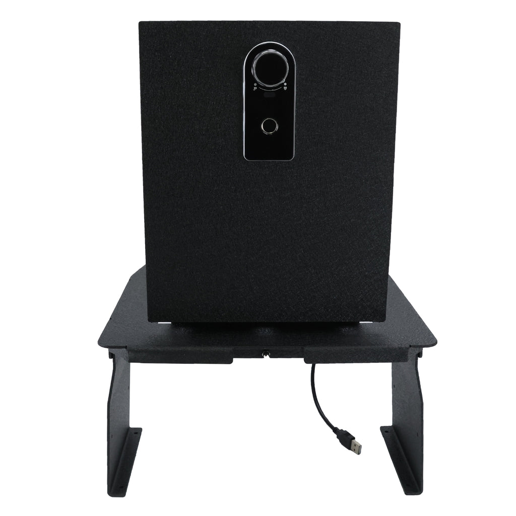 Pro Ford F150 and Ford 250/350/450 Super Duty and Ford Expedition Center Console Safe (Fingerprint Lock with Key) : 2015-2024