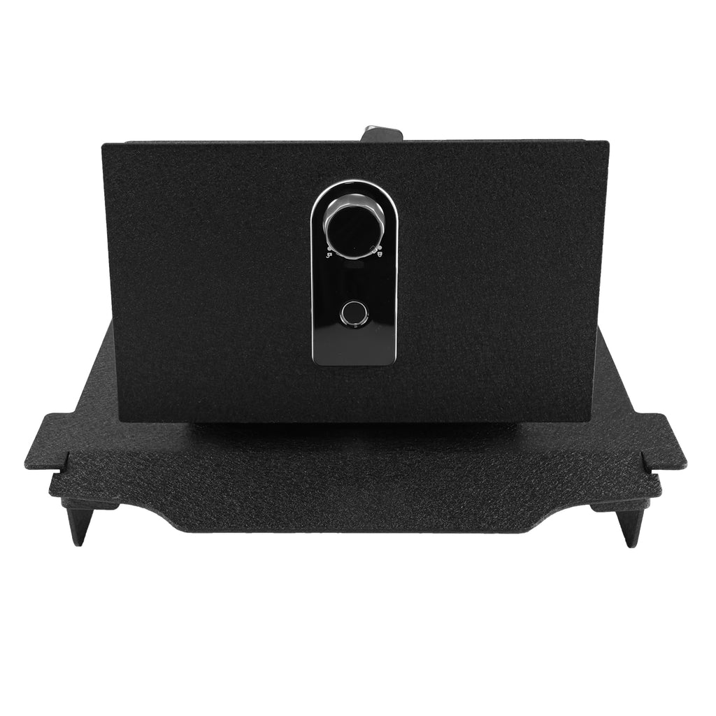 Pro Center Console Safe Gun Safe for 2021-2024 RAM TRX, 2022-2025 RAM Rebel, 2025 Dodge Ram RHO ,Fingerprint Lock with Key