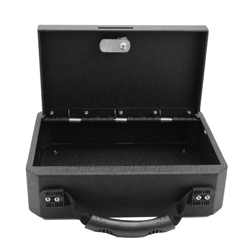 WASAI Under Seat Gun Safe - Rugged 12-Gauge Keyless Vehicle Vault