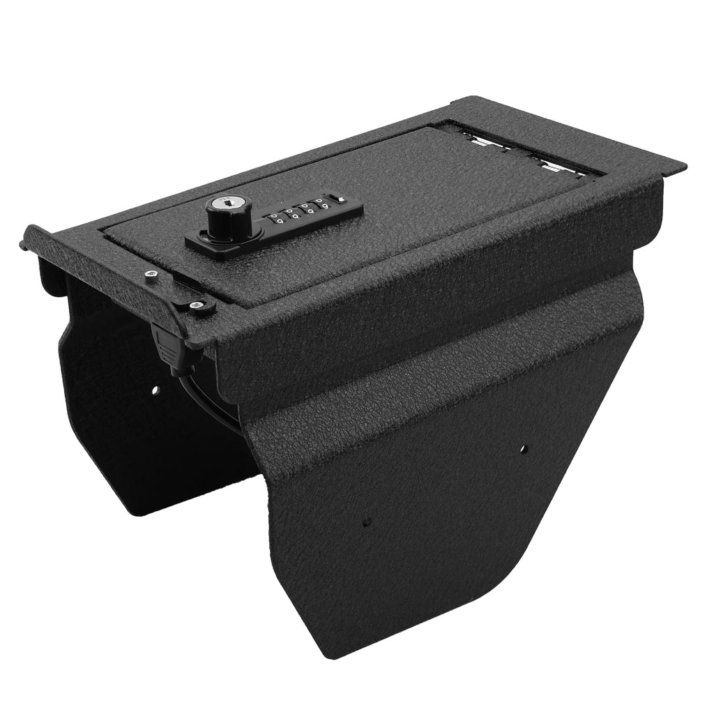 Benz G-Wagon Center Console Safe (4-Digit Combo Lock with Key) : 2026+
