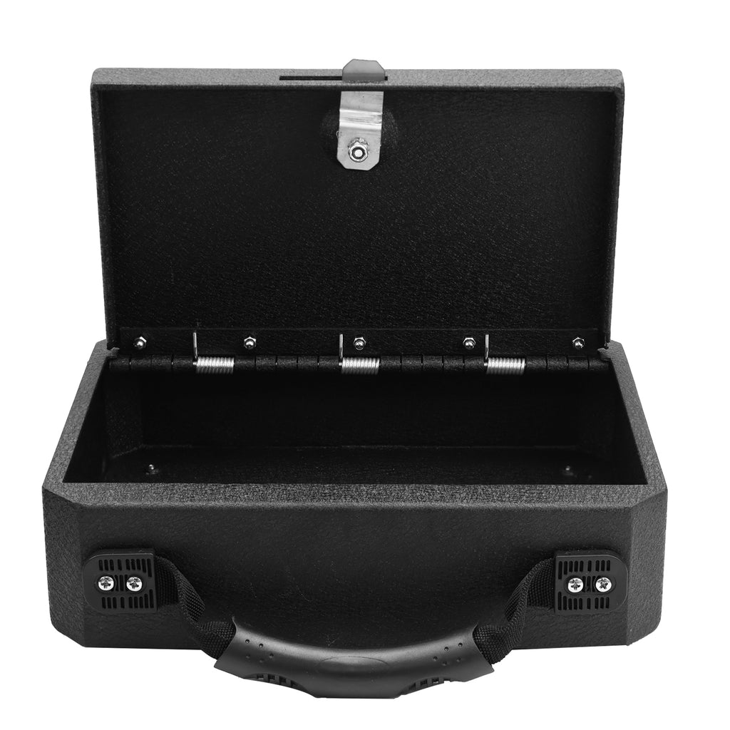 WASAI Heavy-Duty Under Seat Car Gun Safe - Mechanical Pistol Vault