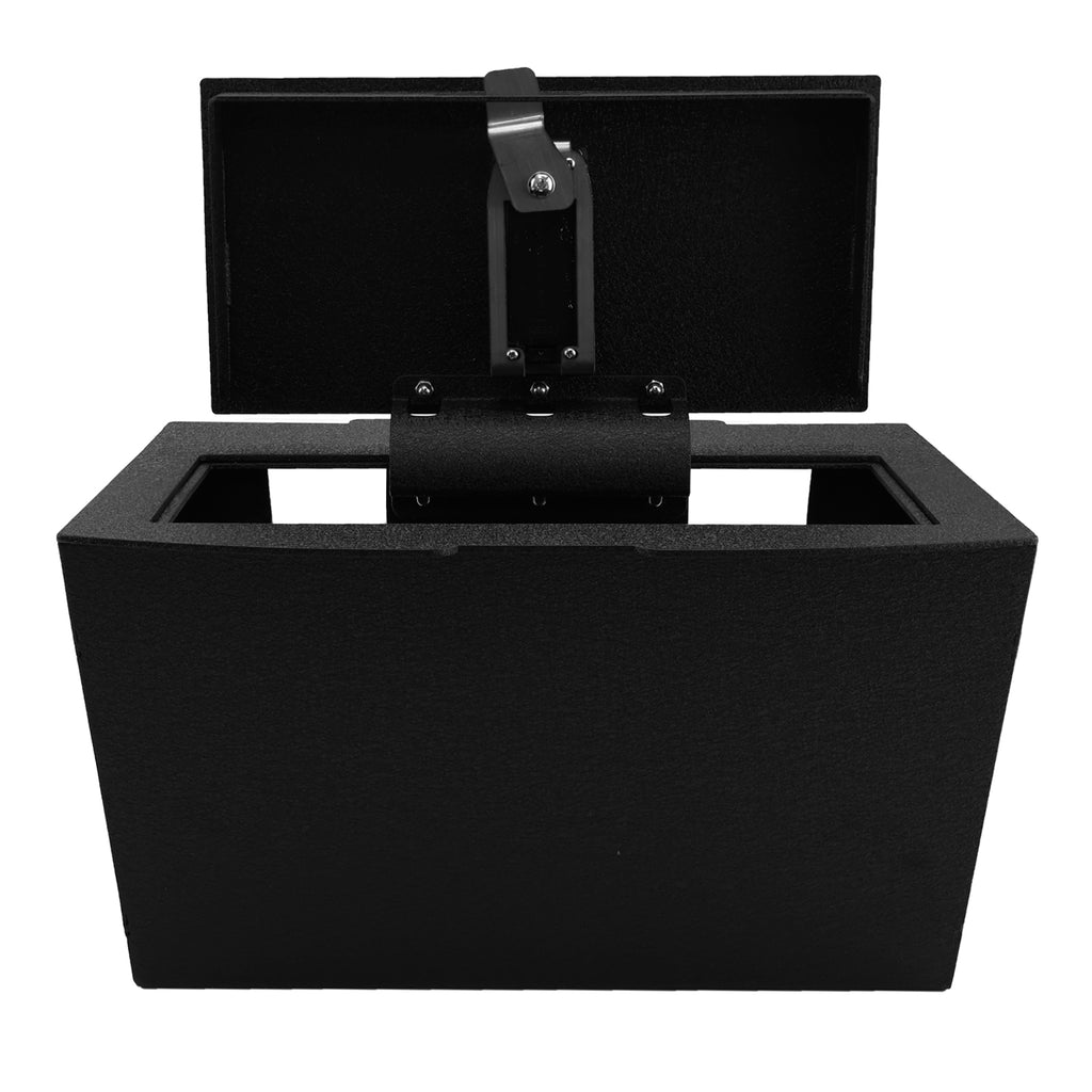 Pro Dodge Ram 1500/2500/3500 and Ram 1500 Classic Center Console Safe (Fingerprint Lock with Key) : 2009-2019