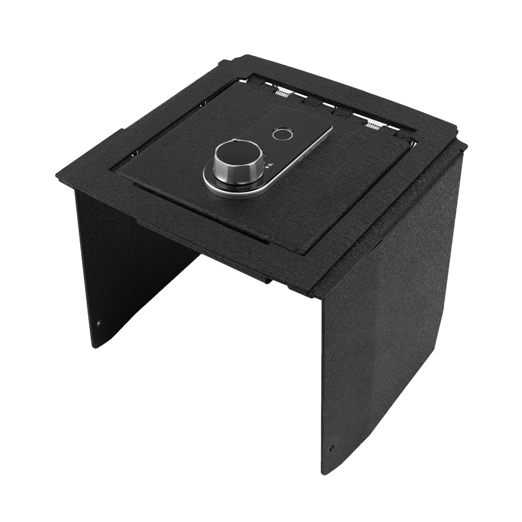 Ford Bronco [4 Door Automatic Transmission] Center Console Safe (Fingerprint Lock with Key) : 2025-2026