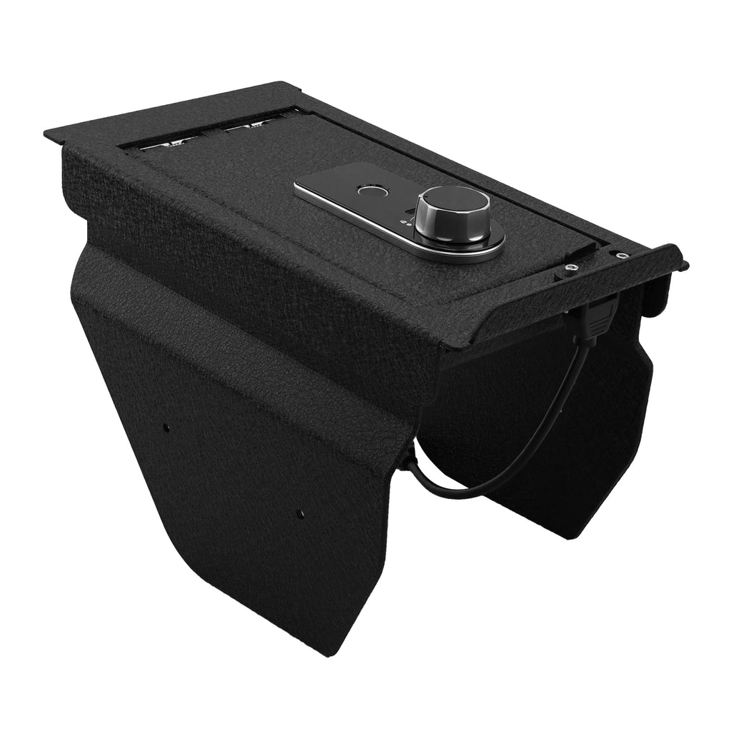 Benz G-Wagon Center Console Safe (Fingerprint Lock with Key) : 2026+