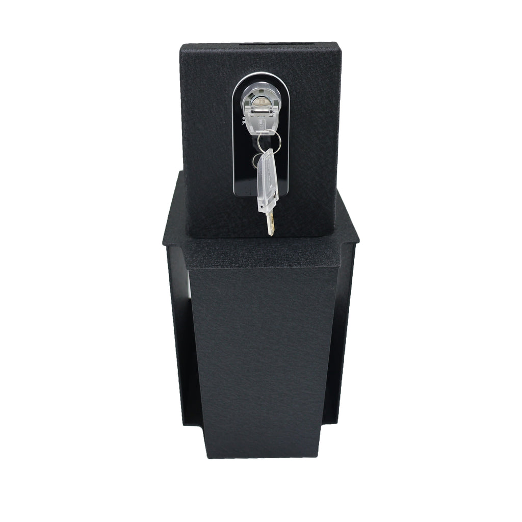 Chevrolet Blazer Center Console Safe (Fingerprint Lock with Key) : 2019-2025