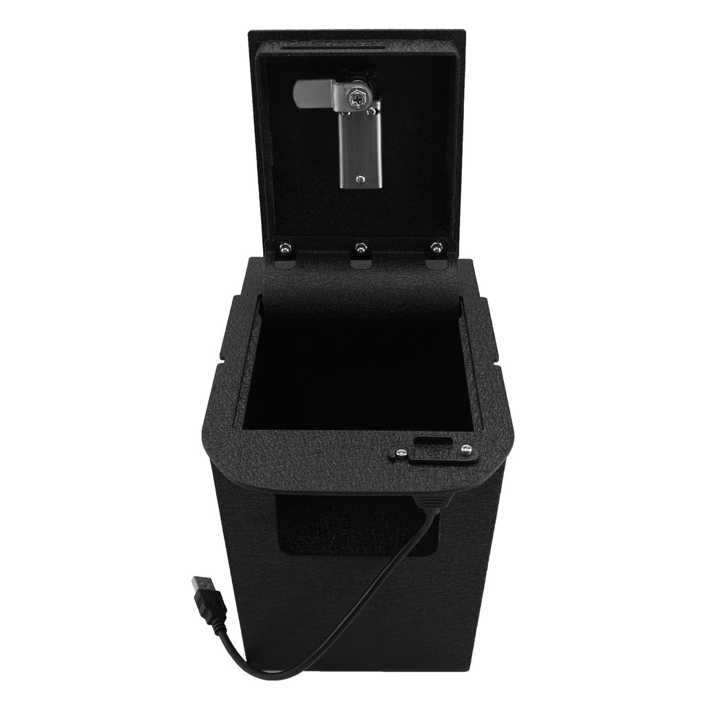 Pro Toyota RAV4 Center Console Safe (4-Digit Combo Lock with Key) : 2019-2025